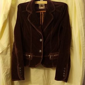 Guess Escondido Velour 2-pc Jacket/Pants set